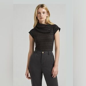 Champion Black Textured Top